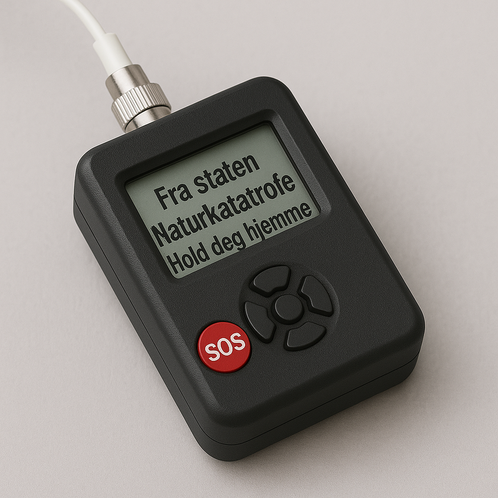Illustrasjon av fiberbasert løsning